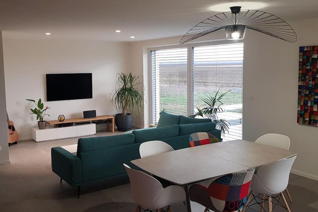 Logelheim Maison Passive Avec Piscine Proche Colmar מראה חיצוני תמונה